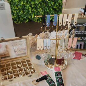 2 Custom Photo Keychain & 2- 2x6 Photo Strip